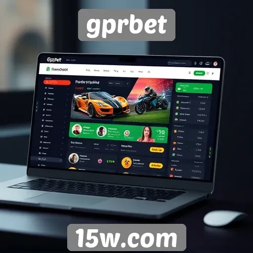 explorando a interface do usuário do gprbet